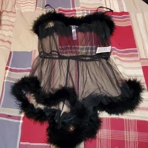 Feathered Romper